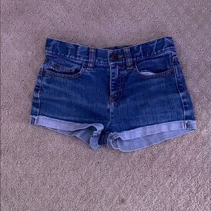 Tucker and rate size 8 denim cuffed-shorts